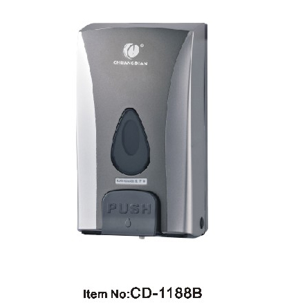单头手动皂液器(银色+灰色) CD-1188B