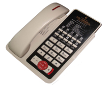 伯爵 电话机 EL8066（米白）酒店客房电话机 客房配套